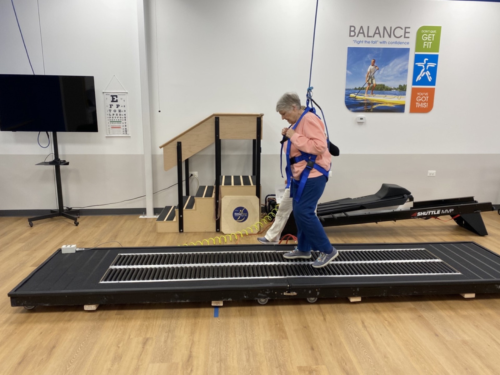 Surefooted Trainer Ultra installed in a clinic